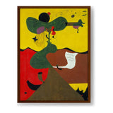 Portrait Of Miss Mills - Framed Canvas