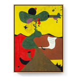 Portrait Of Miss Mills - FLOATING FRAME