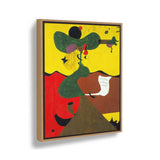 Portrait Of Miss Mills - FLOATING FRAME