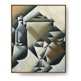 Jar, Bottle And Glass - FLOATING FRAME