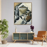 Jar, Bottle And Glass - FLOATING FRAME