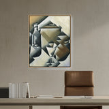 Artist2 - Art - Jar, Bottle And Glass - FLOATING FRAME