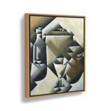 Jar, Bottle And Glass - FLOATING FRAME