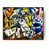 Ubject From A Dyer's Shop - FLOATING FRAME