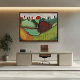 Artist2 - Art - Neuilly - Framed Canvas