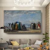 Artist2 - Art - Seaside Gathering - Wall Canvas