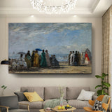 Artist2 - Art - Seaside Gathering - Wall Canvas