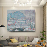 Artist2 - Art - Winter Landscape - Wall Canvas