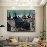 Artist2 - Art - Harbor Scene - Wall Canvas