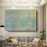 Artist2 - Art - Bridge Over Water2 - Wall Canvas