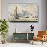 Sailing At Dusk - Wall Canvas