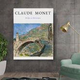 Artist2 - Art - Bridge At Dolceacqua - Wall Canvas