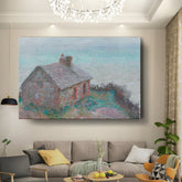 Artist2 - Art - Seaside Cottage1 - Wall Canvas