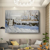 Artist2 - Art - Winter Landscape1 - Wall Canvas