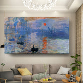 Artist2 - Art - Impression Of A Sunrise - Wall Canvas