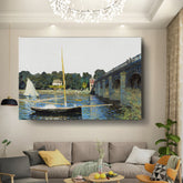 Artist2 - Art - Morning On The River - Wall Canvas
