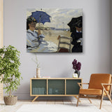 Ladies At The Beach - Wall Canvas