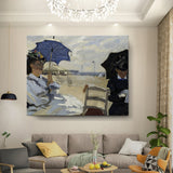 Artist2 - Art - Ladies At The Beach - Wall Canvas