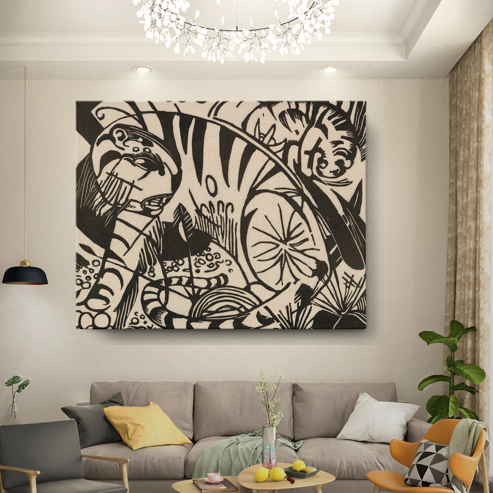 Artist2 - Art - Majestic Tiger - Wall Canvas