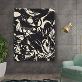 Artist2 - Art - Abstract Black And White Composition - Wall Canvas