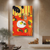 Artist2 - Art - Lemons On A Table - Wall Canvas