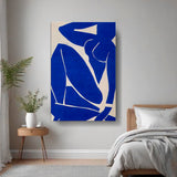 Artist2 - Art - Blue Nude - Wall Canvas
