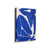 Blue Nude - Wall Canvas