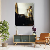 A Girl With A Pearl Earring - Acrylic Wall Photo