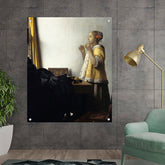 Artist2 - Art - A Girl With A Pearl Earring - Acrylic Wall Photo