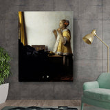 Artist2 - Art - A Girl With A Pearl Earring - Wall Canvas