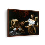 Judith Beheading Holofernes - Framed Canvas