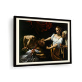 Judith Beheading Holofernes - Framed Wall Art