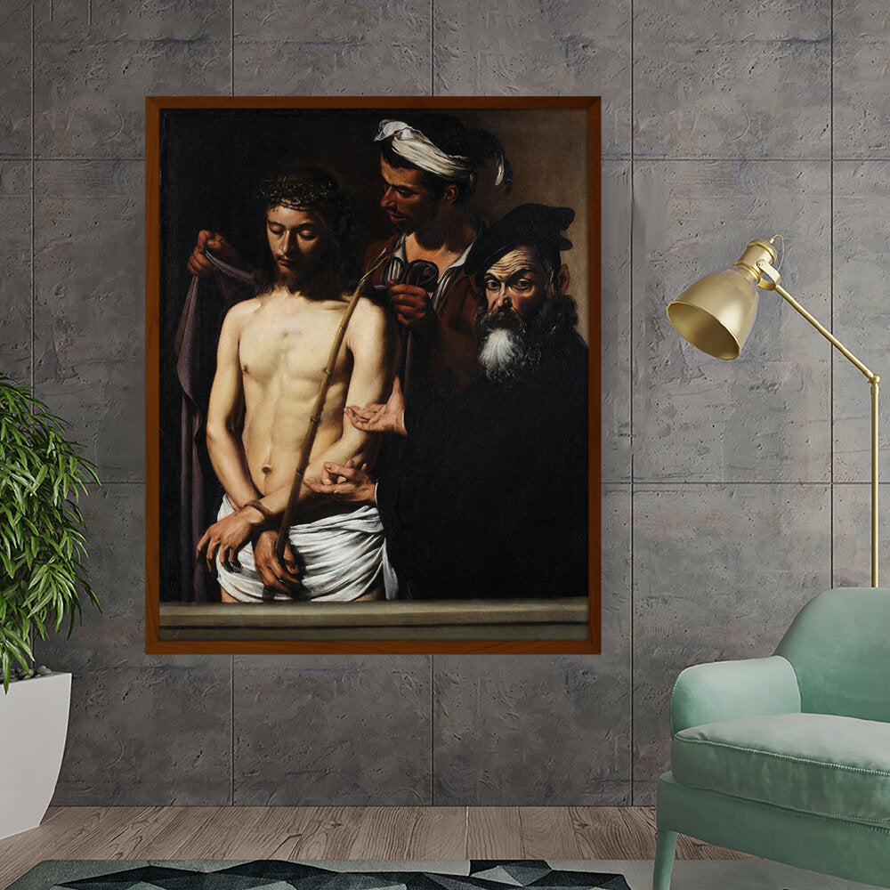 Artist3 - Art - Crowned Suffering - Framed Canvas