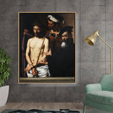 Artist3 - Art - Crowned Suffering - Floating Framed Canvas