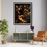 The Martyrdom Of Saint Matthew - Framed Wall Art
