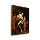 The Youth With A Sword - Framed Canvas