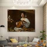 Artist3 - Art - The Young Musician - Acrylic Wall Photo