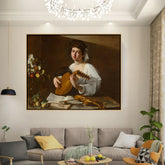Artist3 - Art - The Young Musician - Floating Framed Canvas