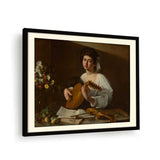 The Young Musician - Framed Wall Art