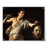 David With The Head Of Goliath - Acrylic Wall Photo