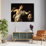 David With The Head Of Goliath - Acrylic Wall Photo