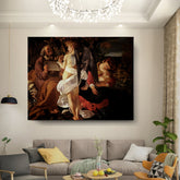 Artist3 - Art - The Holy Family With The Infant Saint John The Baptist - Wall Canvas