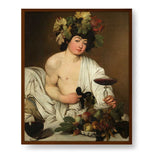 Bacchus - Framed Canvas