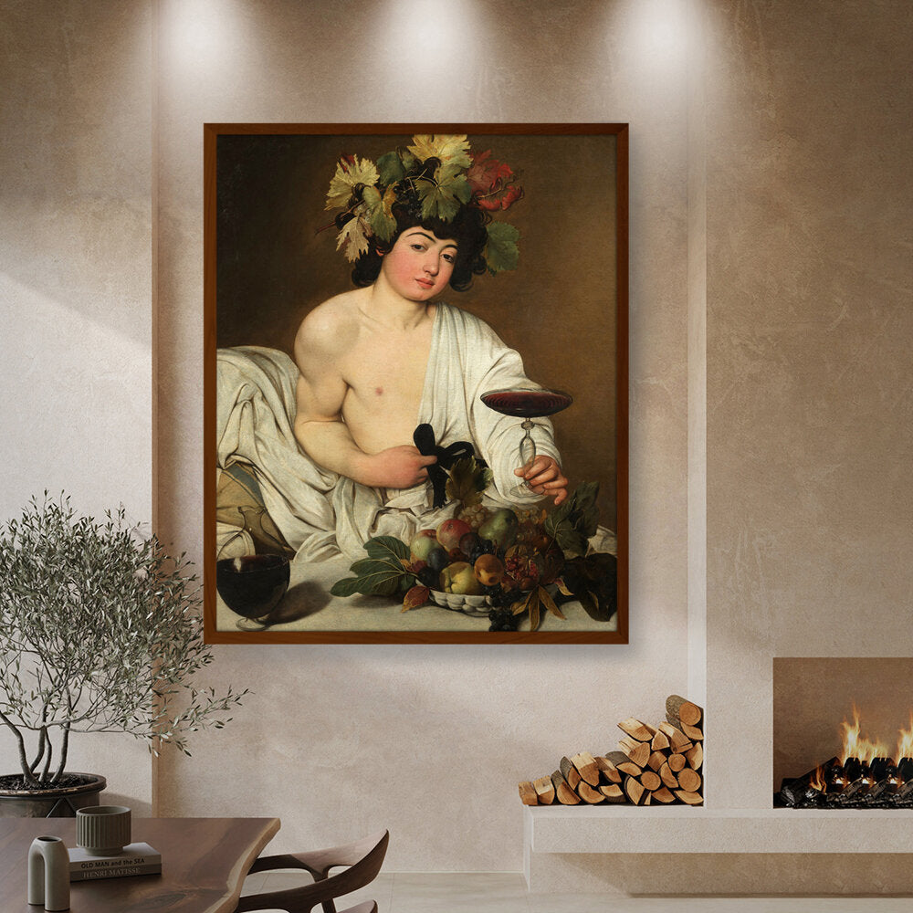 Artist3 - Art - Bacchus - Framed Canvas