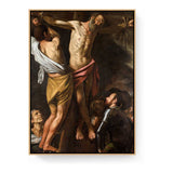 The Crucifixion 01 - Floating Framed Canvas