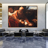 Artist3 - Art - The Sacrifice Of Isaac - Floating Framed Canvas