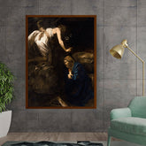 Artist3 - Art - The Annunciation - Framed Canvas