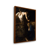 The Annunciation - Framed Canvas