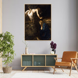 The Annunciation - Floating Framed Canvas