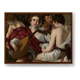 Musical Companions - Framed Canvas